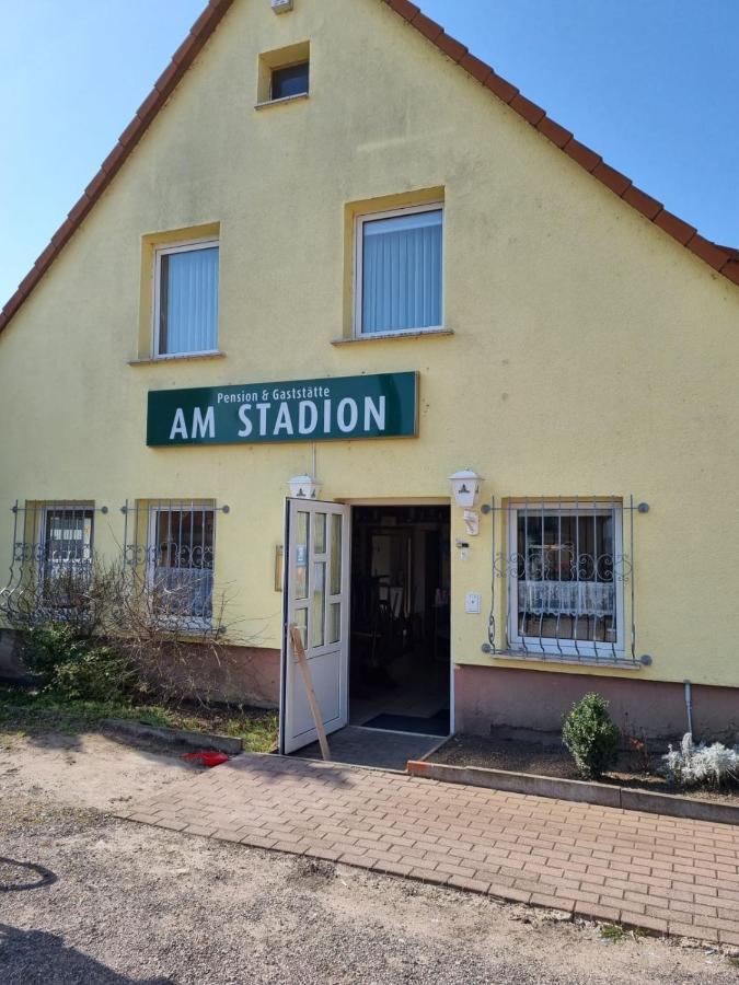 Pension Am Stadion Koelleda Exterior photo